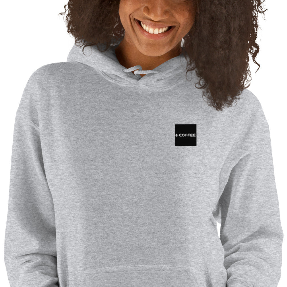 + COFFEE Logo (on Chest) & CAN Logo (sleeve) Unisex Hoodie