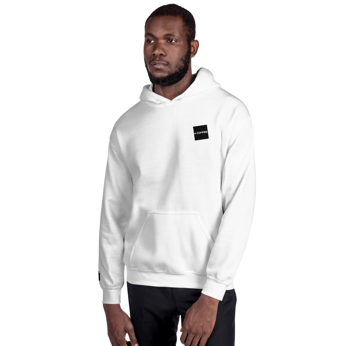 + COFFEE Logo (on Chest) & CAN Logo (sleeve) Unisex Hoodie