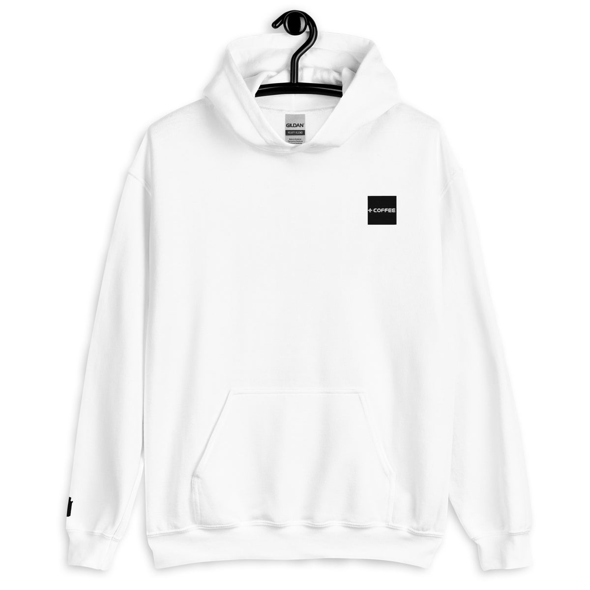 + COFFEE Logo (on Chest) & CAN Logo (sleeve) Unisex Hoodie