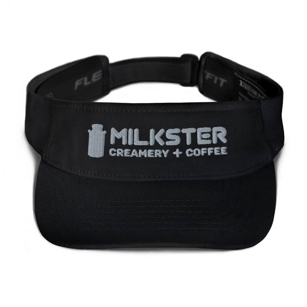 3.0 Milkster Portrait Logo  (Creamery + Coffee) Visor