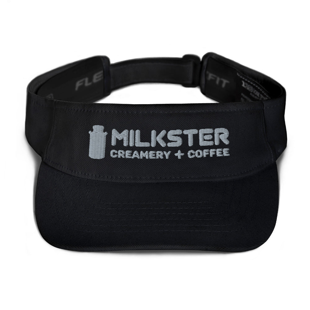 3.0 Milkster Portrait Logo  (Creamery + Coffee) Visor
