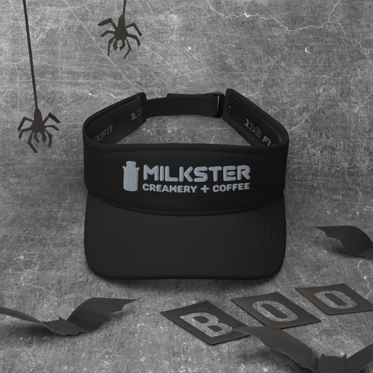 3.0 Milkster Portrait Logo  (Creamery + Coffee) Visor