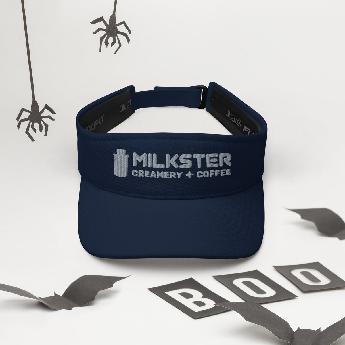 3.0 Milkster Portrait Logo  (Creamery + Coffee) Visor