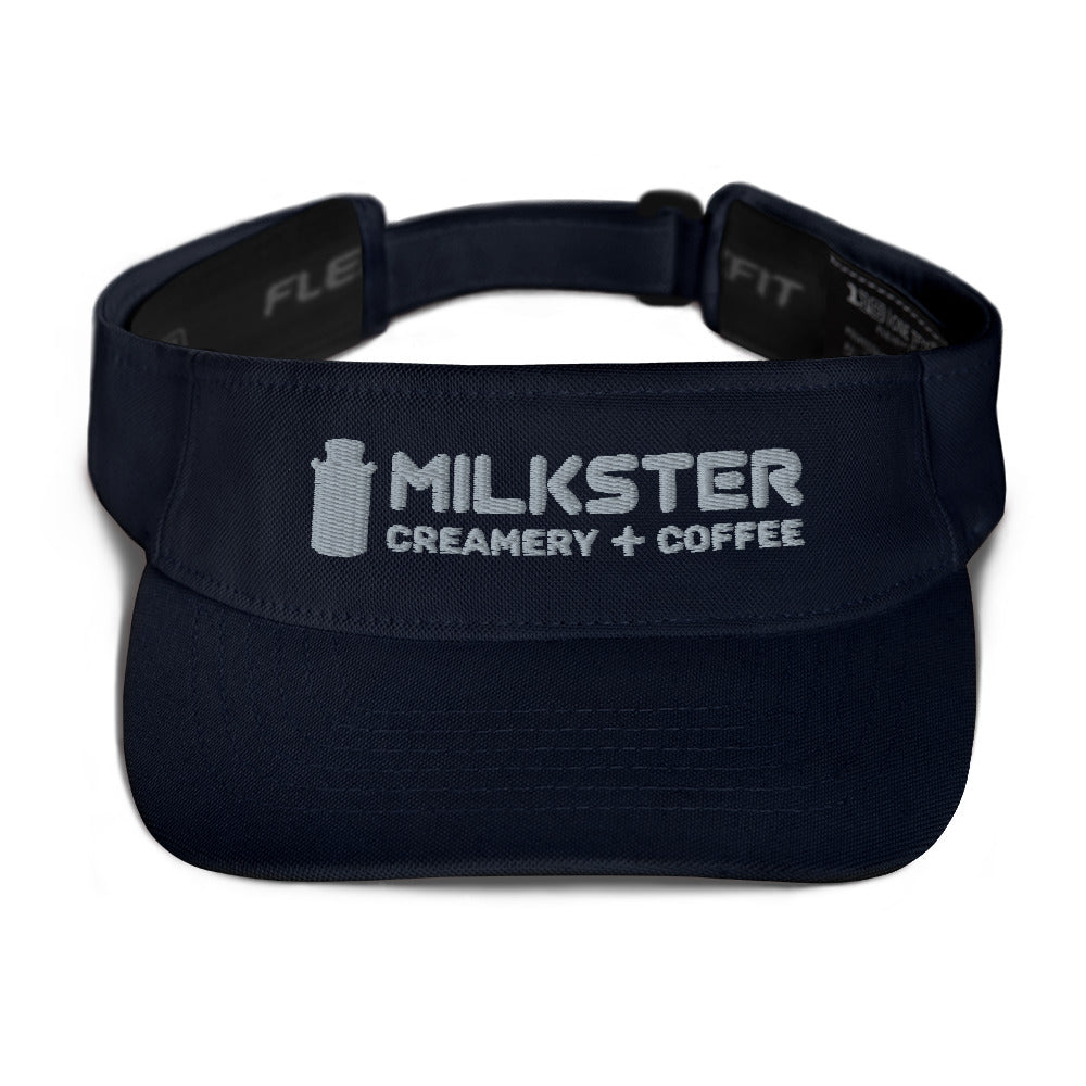 3.0 Milkster Portrait Logo  (Creamery + Coffee) Visor