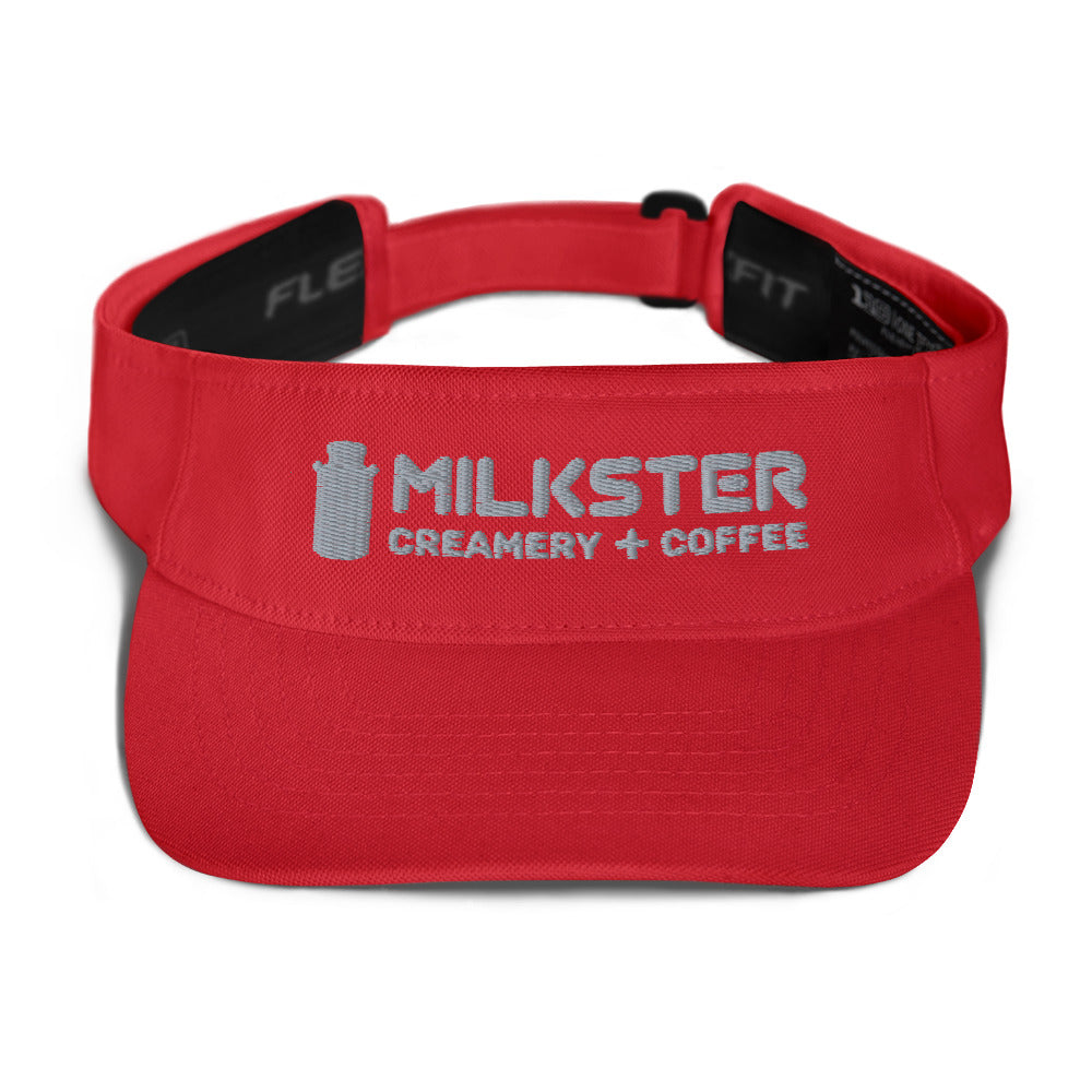 3.0 Milkster Portrait Logo  (Creamery + Coffee) Visor