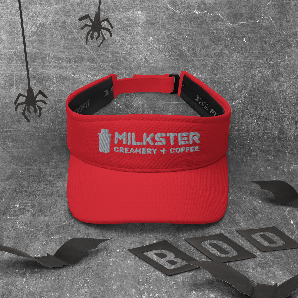 3.0 Milkster Portrait Logo  (Creamery + Coffee) Visor