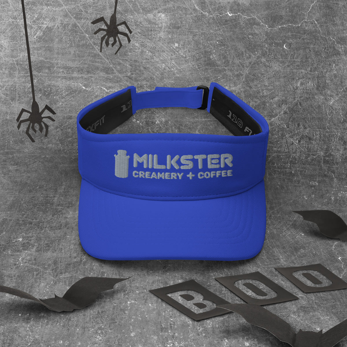 3.0 Milkster Portrait Logo  (Creamery + Coffee) Visor