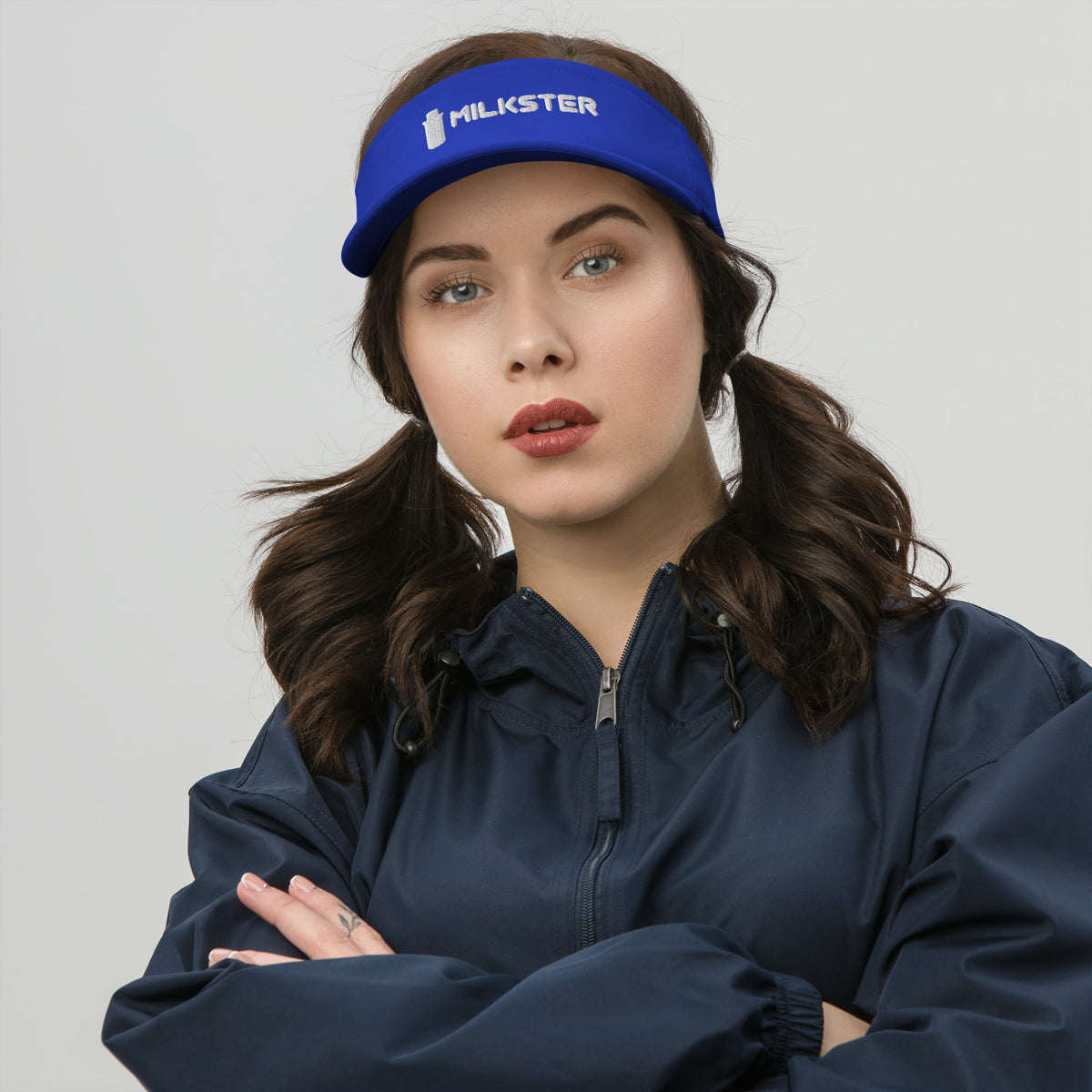 Milkster Logo "can & name only" Staff Visor (*Our suggested retail price is 26.99$)