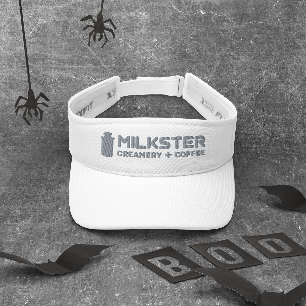 3.0 Milkster Portrait Logo  (Creamery + Coffee) Visor
