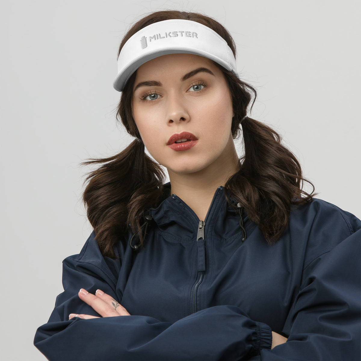Milkster Logo "can & name only" Staff Visor (*Our suggested retail price is 26.99$)