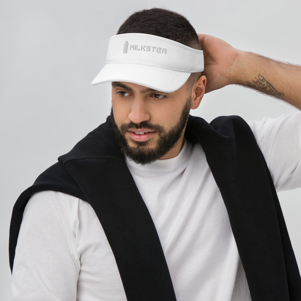 Milkster Logo "can & name only" Staff Visor (*Our suggested retail price is 26.99$)