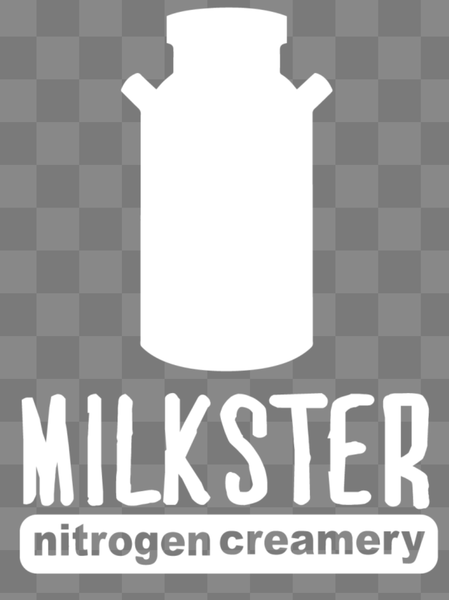 Logo Window Cling (Classic Milkster Logo)